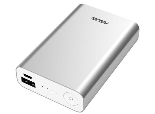 Портативное зарядное устройство Asus ZenPower ABTU005 10050мАч серебристый 90AC00P0-BBT077