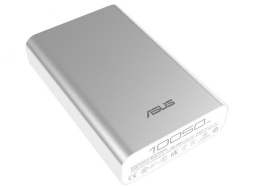 Портативное зарядное устройство Asus ZenPower ABTU005 10050мАч серебристый 90AC00P0-BBT077