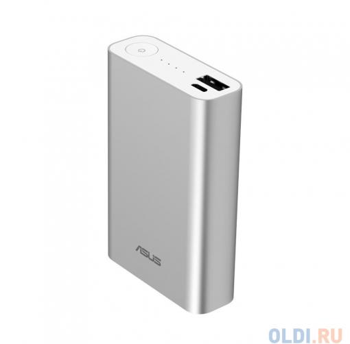Портативное зарядное устройство Asus ZenPower ABTU005 10050мАч серебристый 90AC00P0-BBT077