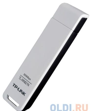 Беспроводной Wi-Fi адаптерTP-Link TL-WN821N 802.11bgn, 300Mbps, 2.4GHz, USB