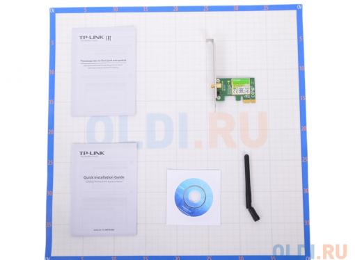Беспроводной Wi-Fi адаптер TP-Link TL-WN781ND 802.11bgn, 150Mbps, 2.4GHz, PCI-E