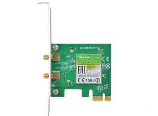 Беспроводной Wi-Fi адаптер TP-Link TL-WN881ND 802.11bgn, 300Mbps, 2.4GHz, PCI-E