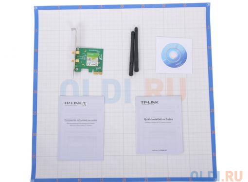 Беспроводной Wi-Fi адаптер TP-Link TL-WN881ND 802.11bgn, 300Mbps, 2.4GHz, PCI-E