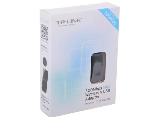 Беспроводной Wi-Fi адаптер TP-Link TL-WN823N 802.11bgn, 300Mbps, 2.4GHz, USB