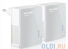 Адаптер TP-LINK TL-PA4010KIT AV500 Nano Powerline Ethernet Adapter, Ultra Compact Size, 500Mbps Powerline Datarate,  10/100Mbps Fast Ethernet