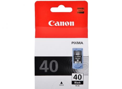 Картридж Canon PG-40 для PIXMA MP450/MP170/MP150/iP2200/iP1600. Чёрный. 330 страниц.