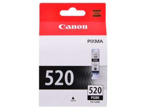 Картридж Canon PGI-520BK для iP3600/iP4600/iP4600x/iP4700/MP540/MP540x/MP550/MP560/MP620/MP620B/MP630/MP640/MP660/MP980/MP990/MX860/MX870. Чёрный. 330 страниц.