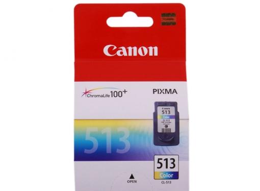 Картридж Canon CL-513 для PIXMA MP260. Повышенной ёмкости. Цветной. 350 страниц.