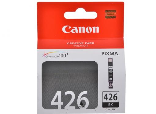 Картридж Canon CLI-426BK для iP4840, MG5140, MG5240, MG6140, MG8140. (4556B001). Чёрный. 1505 страниц.