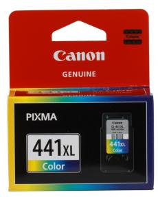 Картридж Canon CL-441XL для  PIXMA MG2140, MG3140. Повышенная ёмкость. Цветной. 400 страниц.