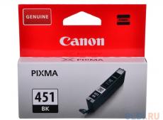 Картридж Canon CLI-451BK для MG6340, MG5440, IP7240, 1100 страниц.