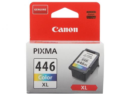 Картридж Canon CL-446XL для PIXMA MG2440/2540. Цветной. 300 страниц.