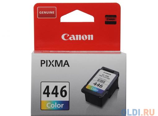 Картридж Canon CL-446 для PIXMA MG2440/2540. Цветной. 180 страниц.