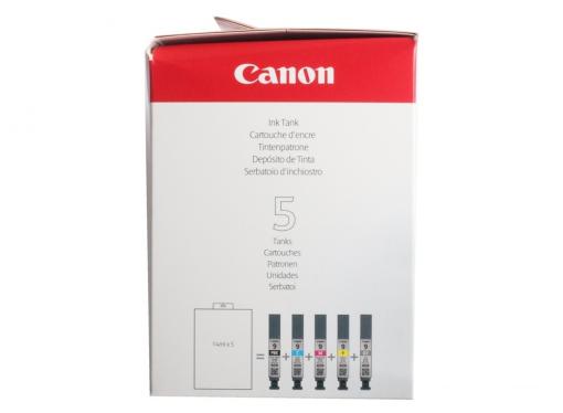 Картридж Canon PGI-9 PBK/C/M/Y/GY для PIXMA Pro9500. Фотокартридж чёрный, голубой, пурпурный, жёлтый, серый.