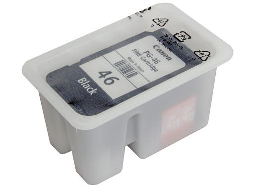 Картридж Canon PG-46 для PIXMA E464. Чёрный. 400 страниц.