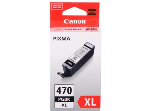 Картридж Canon PGI-470XL PGBK для MG5740, MG6840, MG7740. Чёрный. 500 страниц.