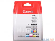 Комплект картриджей Canon CLI-471 BK/C/M/Y