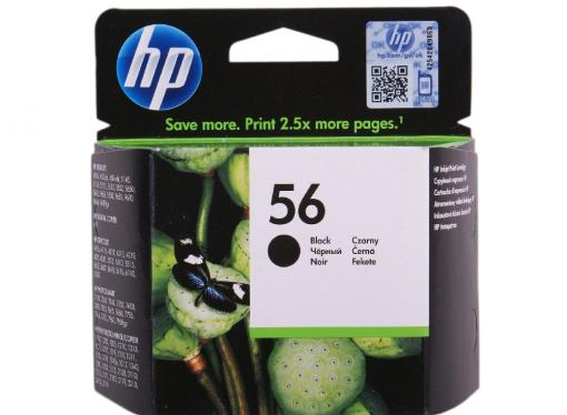 Картридж HP C6656AE (№56) черный DJ450C/5550