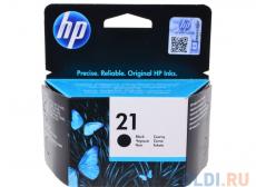 Картридж HP C9351AE (№21) черный DJ 3920/3940/PSC 1410