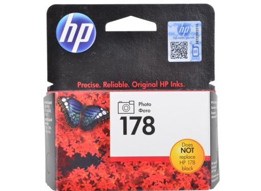 Картридж HP CB317HE (№ 178) фото черный, 4 мл, PS C5383/C6383