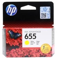 Картридж HP CZ112AE (№ 655) желтый, DJ IA 3525/4615/4625/5525, 600стр