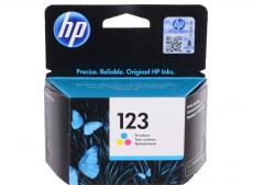 Картридж HP F6V16AE Трёхцветный (HP 123)