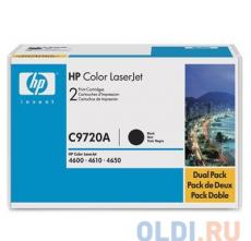 Картридж HP C9720A (для Color LJ4600) черный