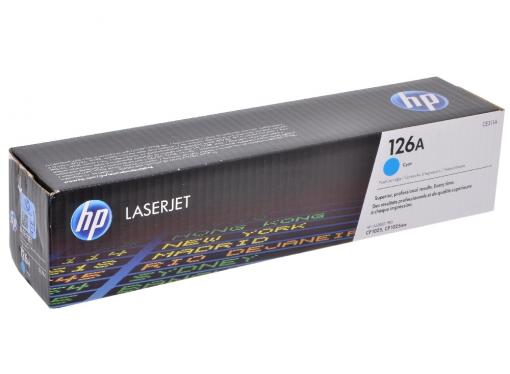 Картридж HP CE311A ((№126A) голубой LaserJet CP1025