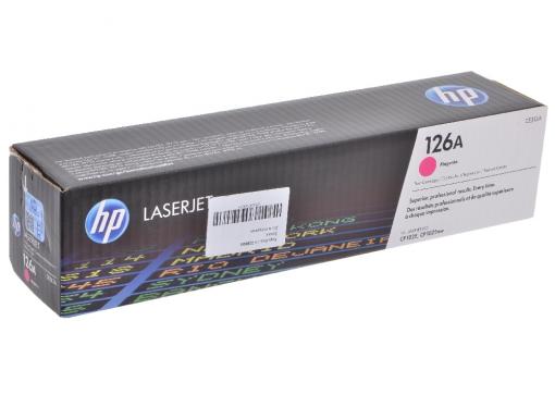 Картридж HP CE313A ((№126A) пурпурный LaserJet CP1025