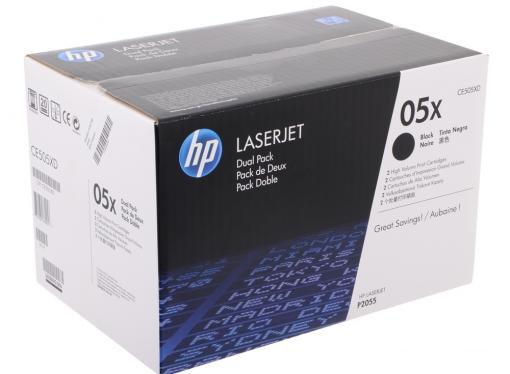 Картридж HP CE505XD для принтеров LaserJet  P2055.Черный. 6500 страниц.