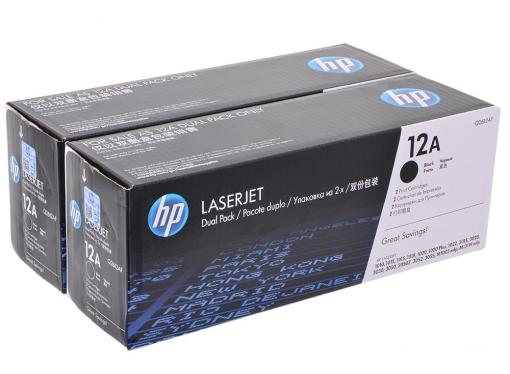 Картридж HP Q2612AF\AD(двойная упаковка) LJ1010/1012/1015
