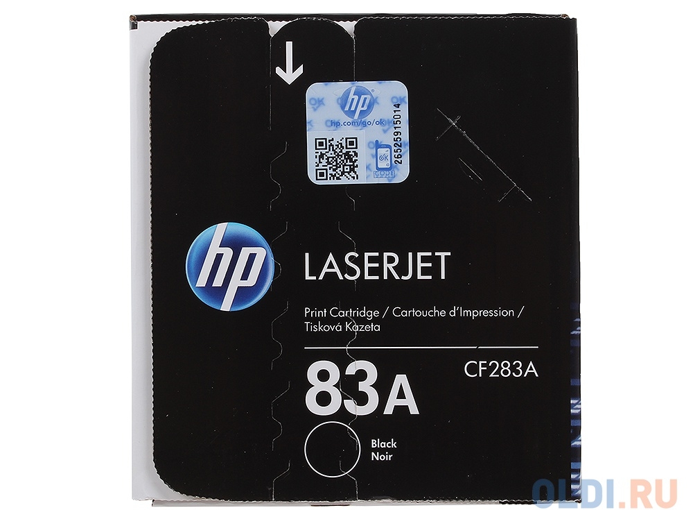 Картридж HP CF283A для HP LaserJet Pro MFP M125 / M127. Чёрный. 1500 страниц.