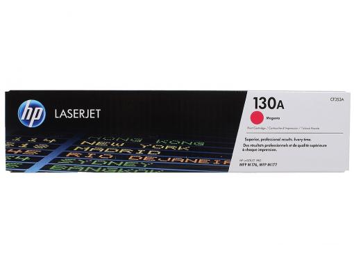 Картридж HP CF353A для LaserJet Pro M153/M176/M177. Пурпурный. 1000 страниц. 130A.