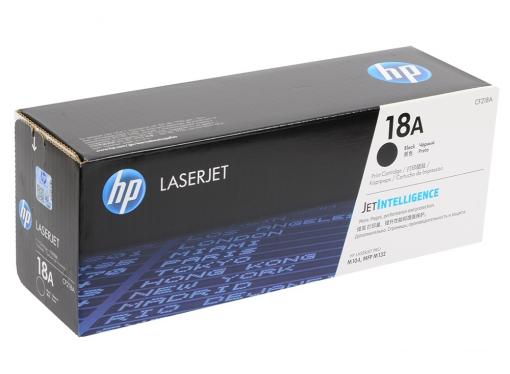 Картридж HP CF218A (HP 18A) для HP LaserJet Pro M104/MFP M132. Чёрный. 1400 страниц.