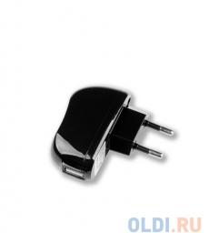 Сетевое зарядное устройство Deppa  USB, 2,1А, черный (23139)