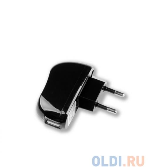 Сетевое зарядное устройство Deppa  USB, 2,1А, черный (23139)