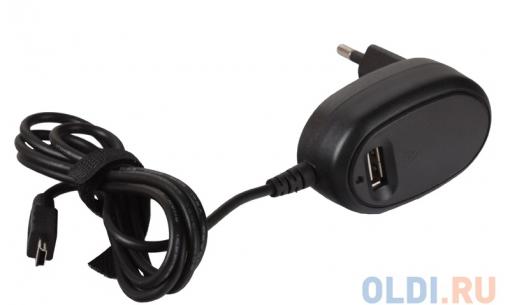 Сетевое зарядное устройство GINZZU GA-3108UB СЗУ 5В/1.3A, USB + miniUSB
