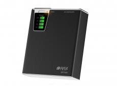 Внешний аккумулятор Hiper MP7500 Black, 7500mAh, 2xUSB 2.1A, Li-Ion, индикатор заряда, комплект переходников