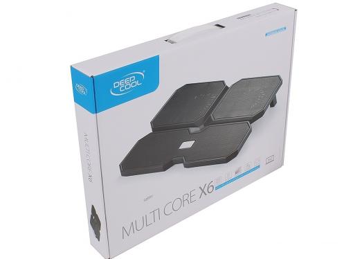 Теплоотводящая подставка под ноутбук DeepCool MULTI CORE X6 (до 15.6