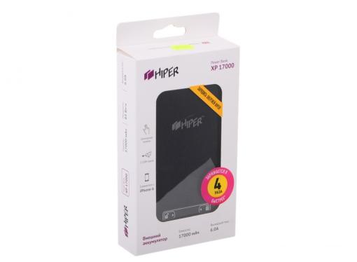 Внешний аккумулятор HIPER XP17000 Black