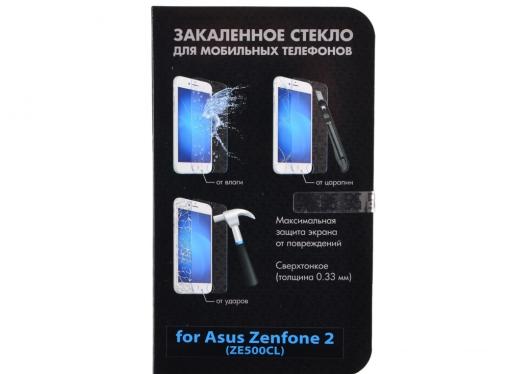 Закаленное стекло для Asus Zenfone 2 (ZE500CL) DF aSteel-11