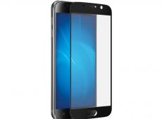 Закаленное стекло 3D с цветной рамкой black (fullscreen) для Samsung Galaxy S7 DF sColor-05