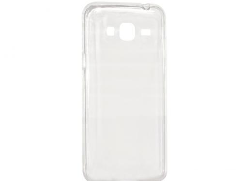 Крышка задняя для Samsung Galaxy J2 Силикон Прозрачный