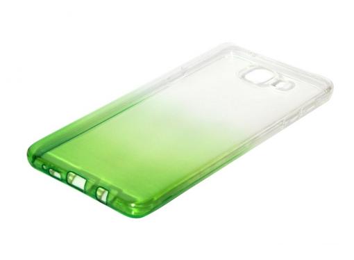 Крышка задняя для Samsung A5 2016/A510 Силикон Зелёный