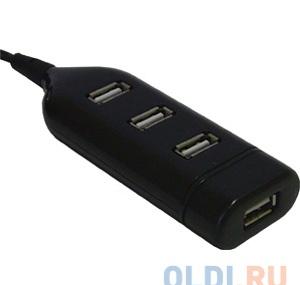 Концентратор USB2.0 HUB 4 порта ORIENT TA-100 black