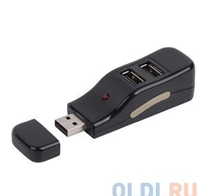 Концентратор USB2.0 HUB 4 порта ORIENT CU-210 портативный, для ноутбука , ret