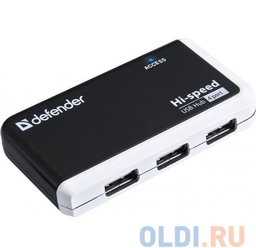 Концентратор USB2.0 HUB Defender QUADRO INFIX 4 порта