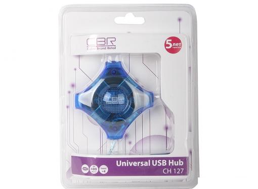 Концентратор USB 2.0 CBR CH-127 (4 порта)