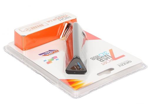 Концентратор USB 3.0/2.0 Ginzzu GR-315UB, 7 портов (1xUSB3.0+6xUSB2.0)