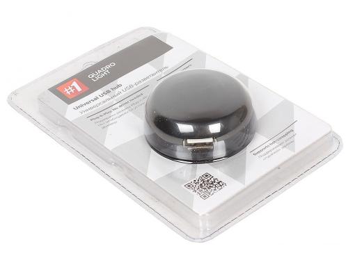 Концентратор USB Defender Quadro Light (83201) USB 2.0, 4 порта